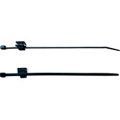 ECT200UVB - UV Resistant 200 x 4.8mm Edge Clip Cable Tie, 20 or More Packs