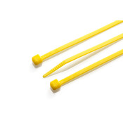 HFC140-YEL-C - 140 x 3.6mm Yellow Cable Tie - Pack of 100