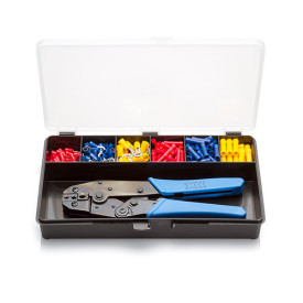 KIT-INS1 - Insulated Terminal Kit 1, Crimp Tool and Assorted Crimp Terminals