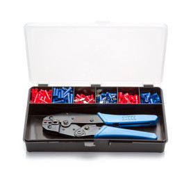 KIT-INS2 - Insulated Terminal Kit 2, Crimp Tool and Assorted Crimp Terminals
