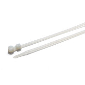 MT200-NAT-C - 200 x 4.8mm Natural Screw Mount Cable Tie, Pack of 100