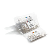 PZ2-MBW - (Size D) Straight Cut, Black on White, Loose