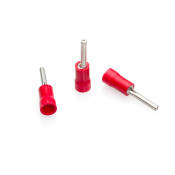 RP10 - Red Pin Terminal 10mm Pin, Pack of  100