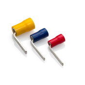 RB9/RA - Red Right Angled Blade Terminal 9mm Blade, Pack of 100