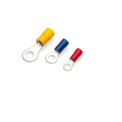 BR84 - Blue Ring Terminal to fit 8mm Stud, Pack of 100