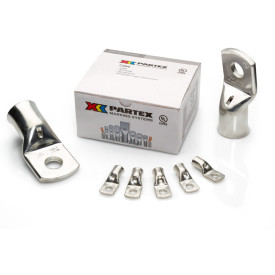 PXL185-16 - 185mm Medium-Duty Copper Tube Terminal with 16mm Stud, 1 piece