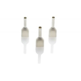 TCEF7510G-K - 0.75mm Long Twin Cord End Ferrule, White, Pack of 1000