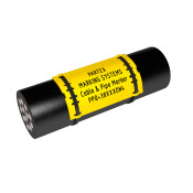 PPQ+38060DN4 - Flat Cable Marking Profile, 60x38mm, Yellow, 330 Pieces