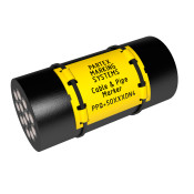 PPQ+50080DN4 - Flat Cable Marking Profile, 80x50mm, Yellow, 250 Pieces