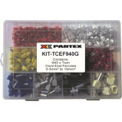 KIT-TCEF940-G - Twin Ferrule Kit (German), from 0.5mm² to 10mm²