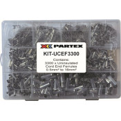 KIT-UCEF3300 - Uninsulated Ferrule Kit, from 0.5mm² to 16mm²