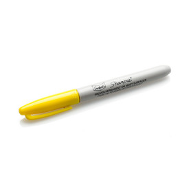 MPEN-YEL - Fine Point Marker Pen, Yellow