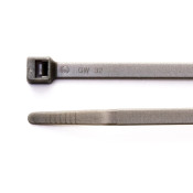 HFC300-SIL-C - 300 x 4.8mm Silver Cable Tie - Pack of 100