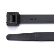 HFC430H-BLK-C - 430 x 9.0mm Heavy Duty Black Cable Tie - Pack of 100