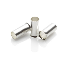 UCEF50025-C - 50mm Uninsulated Cord End Ferrule, Pack of 100