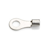 URR84 - Uninsulated Ring Terminal to fit 8mm Stud, Conductor Size 0.5-1.5mm, Pack of 100