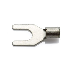 UBS53 - Uninsulated Spade Terminal to fit 5mm Stud, Conductor Size 1.5-2.5mm, pack of 100