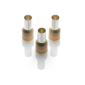 CEF35016G-C - 35.0mm Cord End Ferrule, Beige, 100 Pieces