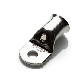 COL240-10 - 240mm Copper Tube Terminal with 10mm Stud, 1 piece