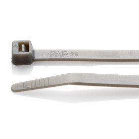 HFC365-SIL-C - 370 x 4.8mm Silver Cable Tie - Pack of 100