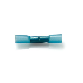 HSB2.0-C - Blue Heatshrink Butt Connector for Wire Size 1.5 - 2.5mm, Pack of 100