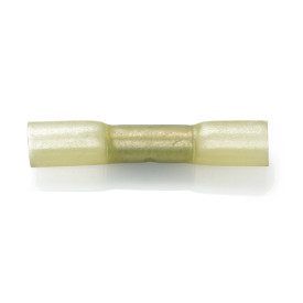 HSB5.5-C - Yellow Heatshrink Butt Connector for Wire Size 4-6mm, Pack of 100