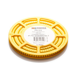 PA2-CBY - (Size D) Black on Yellow, Compactadisc