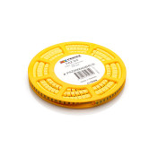 PAZE20-CBY - (Size D) Halogen Free, Black on Yellow