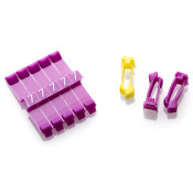 PCA1 Clip-Around Cable Marker, Size 2.2 - 3.6mm, Colour Coded