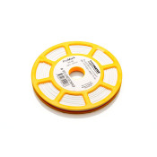 PO04-W-DISC - ProMark Oval Wire Marker Profile, 4.5m Disc, White