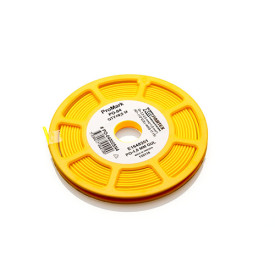 PO04-Y-DISC - ProMark Oval Wire Marker Profile, 4.5m Disc, Yellow