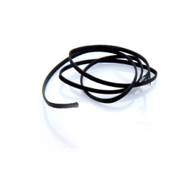 SUP4-10MBLK - 4mm Black Braided Cable Sheathing, 10m Roll