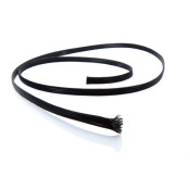 SUP6-10MBLK - 6mm Black Braided Cable Sheathing, 10m Roll