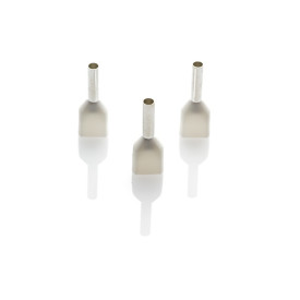 TCEF7508G-K - 0.75mm Twin Cord End Ferrule, White, Pack of 1000