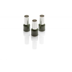 50mm Cord End Ferrule, Olive German Type, Pack of 100