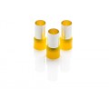 70mm Cord End Ferrule, Yellow French Type, Pack of 100