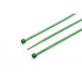 200mm x 2.5mm Green Cable Tie, Pack of 100