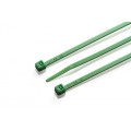 140mm x 3.6mm Green Cable Tie, Pack of 100