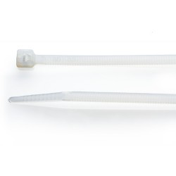 300mm x 3.6mm Natural Cable Tie, Pack of 100