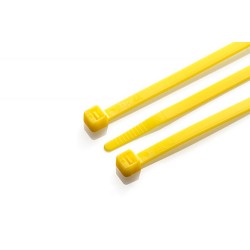 370mm x 4.8mm Yellow Cable Tie, Pack of 100