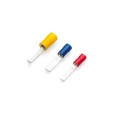 Yellow Hooked Blade Terminal 3.0mm Blade, Pack of 100