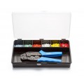 Cord End Ferrule Kit 01G, Crimp Tool and Assorted German Terminals