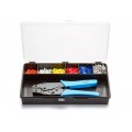 Cord End Ferrule Kit 1G, Crimp Tool and Assorted German Terminals