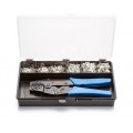 Copper Tube Terminal Kit, Crimp Tool and Assorted Terminals