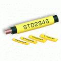 POZ-04 Halogen Free Wire Marker Profile, Yellow