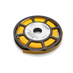 PPA+ 9.0mm Yellow Self Adhesive Marker Strip, 10m Disc