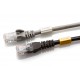 PTC50 Clip-On Marker Holder for CAT6E Cable with 30mm Pocket, 100 pcs