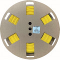 PO-068 Profile for Carrier Strips, 100m Bulk Reel, Yellow