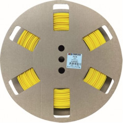 PO-01 ProMark Oval Wire Marker Profile, 250m Bulk Reel, Yellow