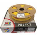 PO-068 Profile for Carrier Strips, 25m Reel, Yellow